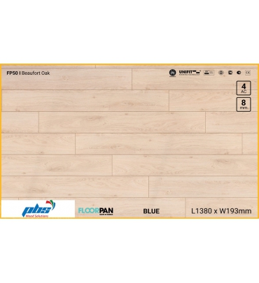 Sàn gỗ Floorpan FP50 Beaufort Oak - 8mm - AC4