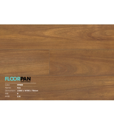 Sàn gỗ Floorpan FP959 Koa - 8mm - AC4