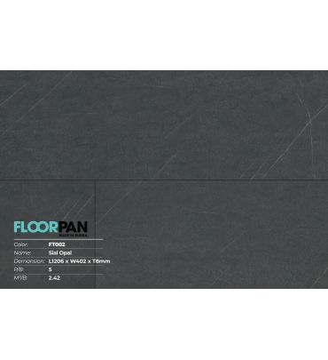 Sàn gỗ vân đá Floorpan FT002 Stone Sial Opal - 8mm - AC5