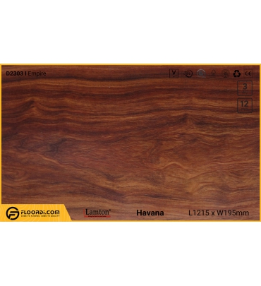 Sàn gỗ Lamton D2303 Empire - 12mm - AC3