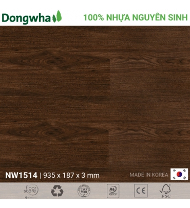 Sàn nhựa Dongwha NW1514 Natural Wood - 3mm