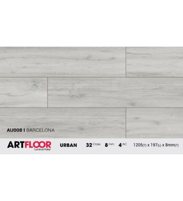 Sàn gỗ Artfloor AU008 - Urban - Barcelona - 8mm - AC4